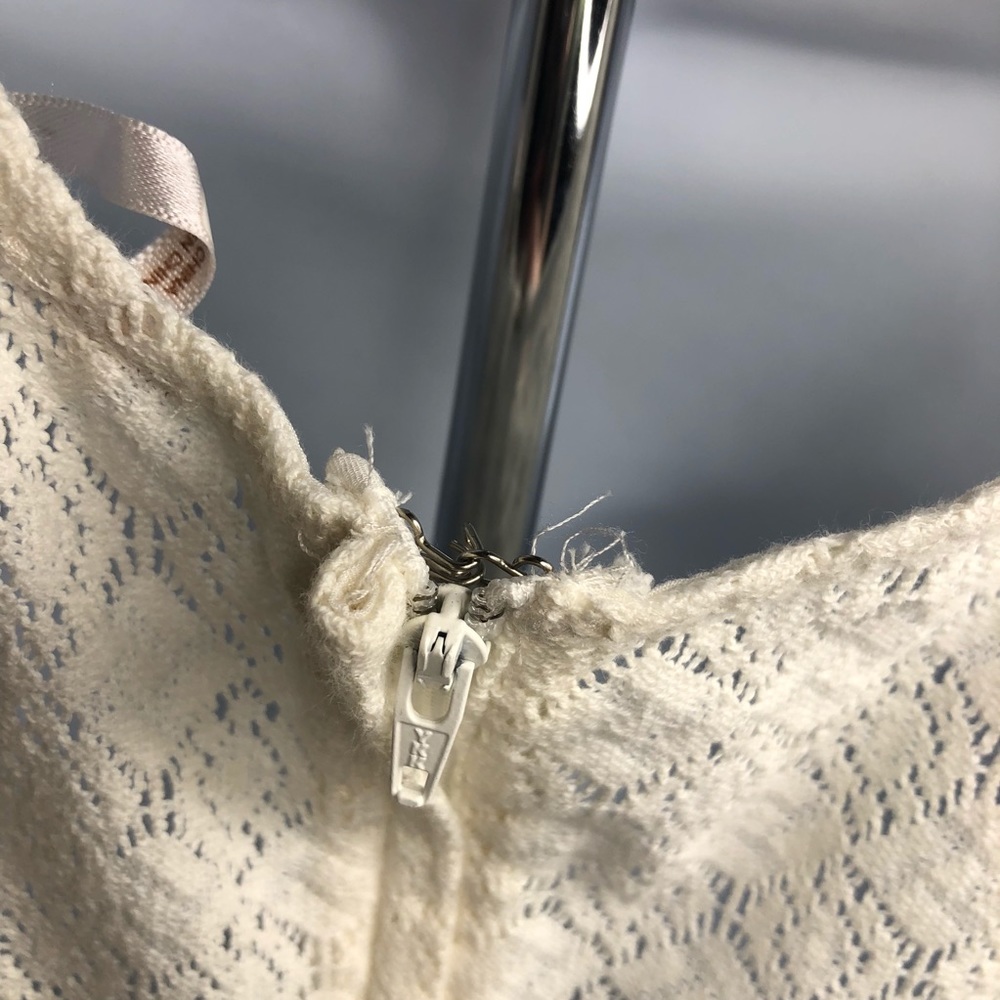 Free People Daisy Crotchet Lace Skater Dress - Picture 7 of 8